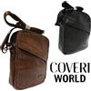 COVERI WORLD Borsa Uomo Firmata Borsello Tracolla Coveri World Moda SimiPelle ottima qualità