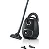 Bosch Aspirapolvere con Sacco a Traino 600 Watt 4 Litri Nero BGB41BA1 Serie 4 BOSCH