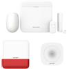 HIKVISION KIT ANTIFURTO WIRELESS 96 ZONE GSM 3G 4G HIKVISION AX PRO SIRENA INTERNA ESTERNA