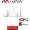 HIKVISION KIT ALLARME 96 HIKVISION AXPRO GSM ANTIFURTO CASA SENZA FILI SIRENA WIRELESS APP