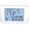 Orbis MIRUS TOUCH Bianco Cronotermostato touch screen settimanale a Batterie
