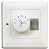 Pepeo GmbH 85975 Pepeo Interruttore a Muro per Ventilatori Da Soffitto con Luce, Montaggio Apparente, Illuminazione max. 400 watt