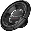 Pioneer Subwoofer TS-300D4 con doppia bobina da 4 ohm (1.400 W), membrana IMPP da 30 cm/12, per un suono potente, potenza di ingresso nominale 400 W, nero