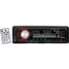 Kenvox M-110035 Autoradio Diversion 600U 1 DIN con RDS, AM/FM, Lettore CD/MP3/WMA, USB, AUX Frontale, Frontalino Estraibile Flip Down, Comandi al Volante Ready, Telecomando Incluso