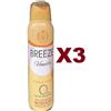 Squeeze 3 PZ BREEZE VANILLA DEODORANTE AMBRA E VANIGLIA SPRAY 150ML NEW FRAGRANCE