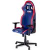 Sparco SEDIA DA GAMING UFFICIO SPARCO ICON FORD PERFORMANCE BLU/ROSSO IN PELLE E BRACCI