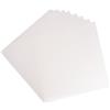 florence by mills Florence Fogli di plastica opachi, 30,5 x 30,5 cm, 0,5 mm, 8 fogli, rigidi, in polipropilene, bianco, per bustine, pianificatori, stencil, schede e scrapbooking