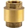 Gardena Valvola intermedia in ottone: valvola di non ritorno in ottone pieno, filettatura 26,5 mm (G 3/4 pollice), ad es. Per il collegamento alle pompe (7230-20)