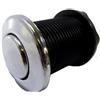 Tecmark MPT-57570-3428 Pulsante Dell'Aria Basso Profilo Cromo 1-1/4"HS 1-5/8"FD