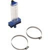Rola-Chem/Paradise Industrie 570371T 3 " PVC 80-300 Gpm Top Montante Flussometro