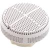 Waterway Plastics Waterway 640-3580 V 8.3cmhs, 6.3cms, 180GPM Ventosa Assy Super Hi-Flo- Bianco