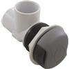 Custom Molded Valvola On/Off Personalizzata CMP Pro-Seal 2-1/16"hs, Wave 1" Slvr/Grph Gry