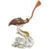 NEMESIS NOW Harry Potter Prop Ups Replica Nimbus 2000 e Boccino d'Oro 17 Cm Noble Collection