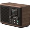 Pure Radio CLASSIC H4 Dab+ Coffee black e Walnut 252983