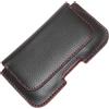 077290A Kl09 Case Custodia Da Cintura Simil Pelle Black Red Per Huawei Ascend P7 Mini Y5