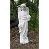 MONDO ARTISTICA STATUA ANGELO ANGIOLETTO ALI APERTE IN PIEDI PER ESTERNO IN CEMENTO ALT 105 CM