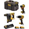 DeWALT Kit DWK308PS (DCH273 + DCF850 + DCD805 + 2 x 1,7 Ah + DCB132 + DS400)