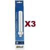 REER 3 PZ LAMPADA FLUORESCENTE COMPATTA TRIFOSFORO 26W G24d-3 REER CLASS B COOLWHITE