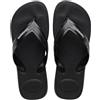 Havaianas Top Max Comfort Uomo Infradito Nero 43/44 EU