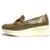 CINZIA SOFT SCARPE DONNA SHOES MOCASSINI CON CATENA COMFORT IV8622188R BEIGE