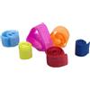 50 PCS Cravatte Colorate Di Caramelle Supporto Dell'organizzatore Cavo