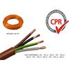 varie CAVO gommato FS18OR18 EX FROR 3X1,5; 3X2,5; 4x1; 4x1,5; 4x2,5; 5x1,5 MMQ.