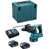 Makita Tassellatore MAKITA DHR242RTJ (2 x 5,0 Ah + DC18RC + MAKPAC 4)
