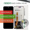 OPPO DISPLAY ORIGINALE OPPO A40 / A40m / A3 4G CPH2669 CPH3669 SCHERMO LCD VETRO