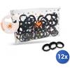 Setablu 12x Bundle Setablu 40 Elastici Mini Neri