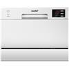 COMFEE Lavastoviglie compatta da tavolo TD602E W Mini lavastoviglie con 6