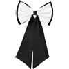Cintura a gambe in vita di moda satinata staccabile Bowknot per matrimoni