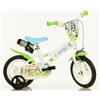 Dino Bikes Bicicletta da Bambino Bluey Ruota 12 Pollici 3 4 5 anni con Rotelle