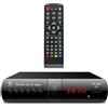AUDIOSYSTEM RICEVITORE TV DECODER DIGITALE TERRESTRE HDTV DVB-T2 T3 HDMI USB H265 FULL HD