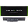 MB distribuzione Batteria NERA 10.8-11.1 V 5200 mAh per asus X53SJ (modello 2011)