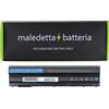 MB distribuzione Batteria POTENZIATA 10.8-11.1V 5200mAh SOSTITUISCE Dell 451-11694, 8858X,