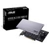 Asus Hyper M.2 X16 Card V2 Scheda Espansione Interfaccia PCIe 3.0 a 4x M.2 NVMe