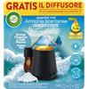 Airwick Armonia Istantanea Profumatore per Ambienti, Confezione con 1 Diffusore di Oli Essenziali e 1 Ricarica alla Fragranza Brezza Oceanica per Diffusore di Oli Essenziali