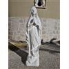 STATUA SCULTURA DELLA MADONNA DI LOURDES VERGINE MARIA PER ESTERNO GIARDINO H 80