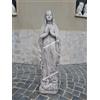 STATUA SCULTURA DELLA MADONNA DI LOURDES VERGINE MARIA PER ESTERNO GIARDINO H 80