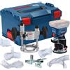 Bosch Rifilatore BOSCH GKF 18V-8 (Solo corpo + L-Boxx 238 + con accessorio sistema di