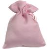 Subitodisponibile 10X Sacchetto Portaconfetti ROSA in Raso 10x13 cm BOMBONIERA 1BCO