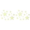 Legami - Super Stars, Stelle Fosforescenti Adesive, L Max 7 cm, in PVC, si Caricano Durante il Giorno con la Luce e la Rilasciano di Notte, 24 Stelle, 3 diverse Misure (Confezione da 2)