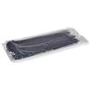 Goobay 17073 Fermacavo; nylon resistente alle intemperie nero - 280 mm; 4 5 mm