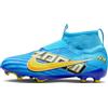 NIKE Zoom Mercurial Superfly PRO 9, Scarpe da Football, Blu Baltico Bianco, 38 EU