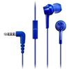 Panasonic Auricolari microfono filo Blu RP TCM115E A