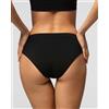 POMPEA TG m/xl dellaPompea Seamless 2 SLIP MICROFIBRA NERO odor control traspirante