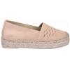 Viguera Espadrillas Basse Donna in Pelle Scamosciata Vitelo - ROSA (Rosa)