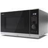 SHARP YC-PG284AE-S Nero, Argento Microonde con grill Superficie piana 28 L 900 W