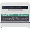 Candy Rapido' CP 6E51LW Lavastoviglie Compatta da tavolo, Libera Installazione,
