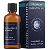 Mystic Moments | Chamomile olio essenziale romano 100 ml - olio puro e naturale per diffusori, aromaterapia e massaggio miscele senza OGM vegano